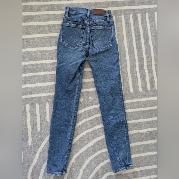 Madewell 9 Inch High Rise Denim Skinny Jeans 23 - Picture 4 of 13